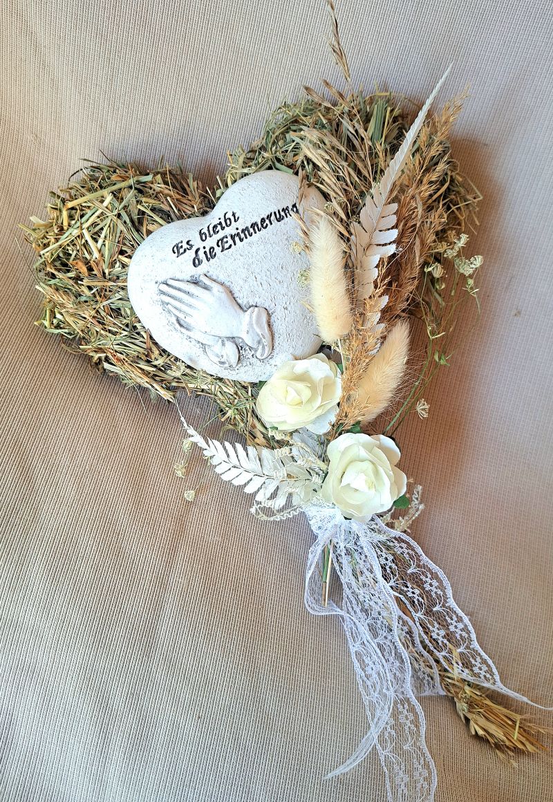 Andenken Herz Dekoration